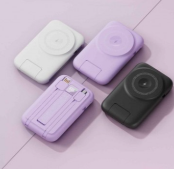 ONAIR全功能自帶線磁吸無線行動電源 K1 (防爆款)